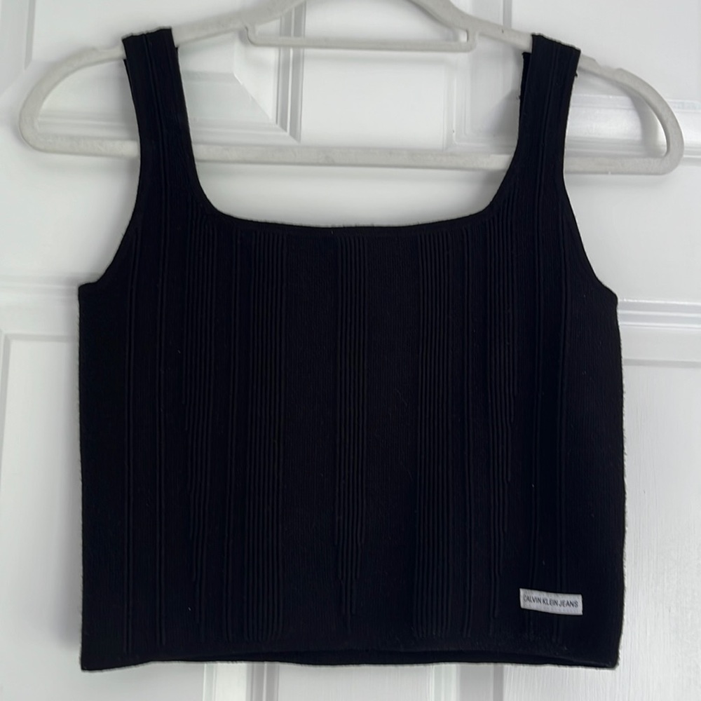 Cropped tank top